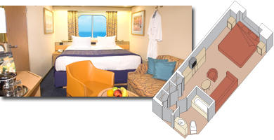 Large Outside Stateroom: F